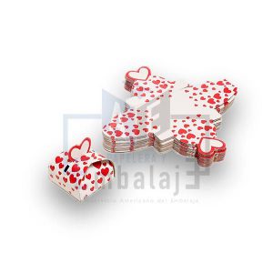 caja para 1 bombón souvenir