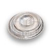 platos de aluminio descartables