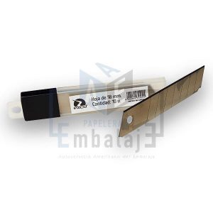repuesto cutter cortante trincheta grande 18mm