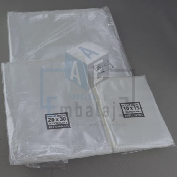 bolsas de polipropileno pp cristal