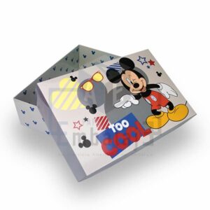 caja de cartulina disney