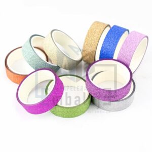 washi tape cinta glitter
