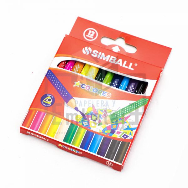 lapices de colores simball