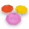 platos plasticos descartables octogonales