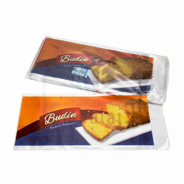 bolsas de polipropileno impresas para budin