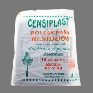 bolsas de residuos 45x60