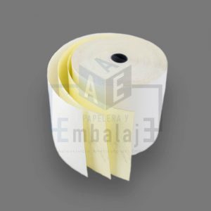 rollos de maquina doble quimico