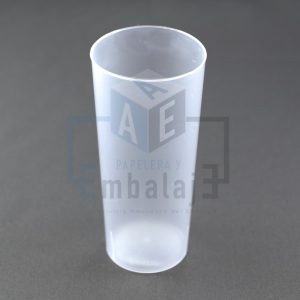 vasos trago largo descartables