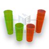 vasos toc toc shots descartables fluo