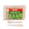 cucharitas de madera para postres