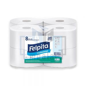 Papel higiénico Felpita Profesional 300 metros cono grande