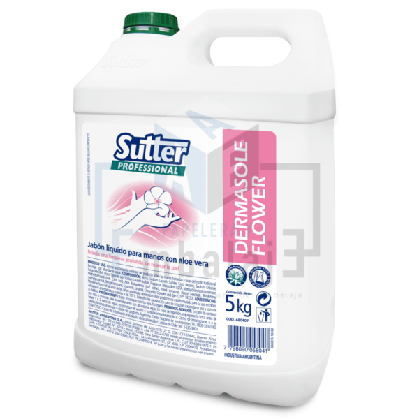 Jabón líquido para manos Sutter Dermasole Flower