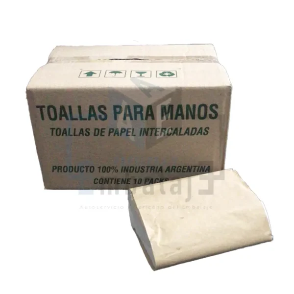Toallas de papel intercaladas 4 paneles blancas